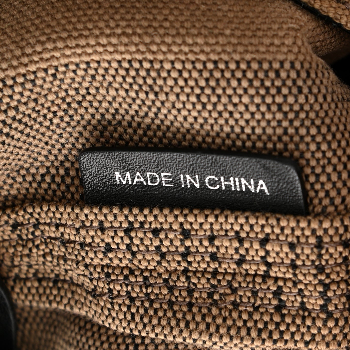 Canvas Mega Check Medium Ashby Hobo Black