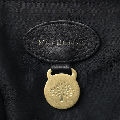 Mulberry Pebbled Calfskin Effie Tote Black 6 of 14