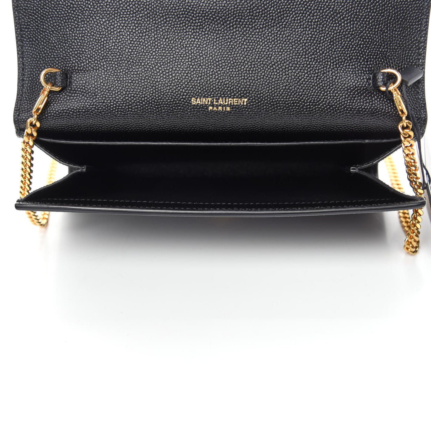 Grain De Poudre Uptown Chain Wallet Black
