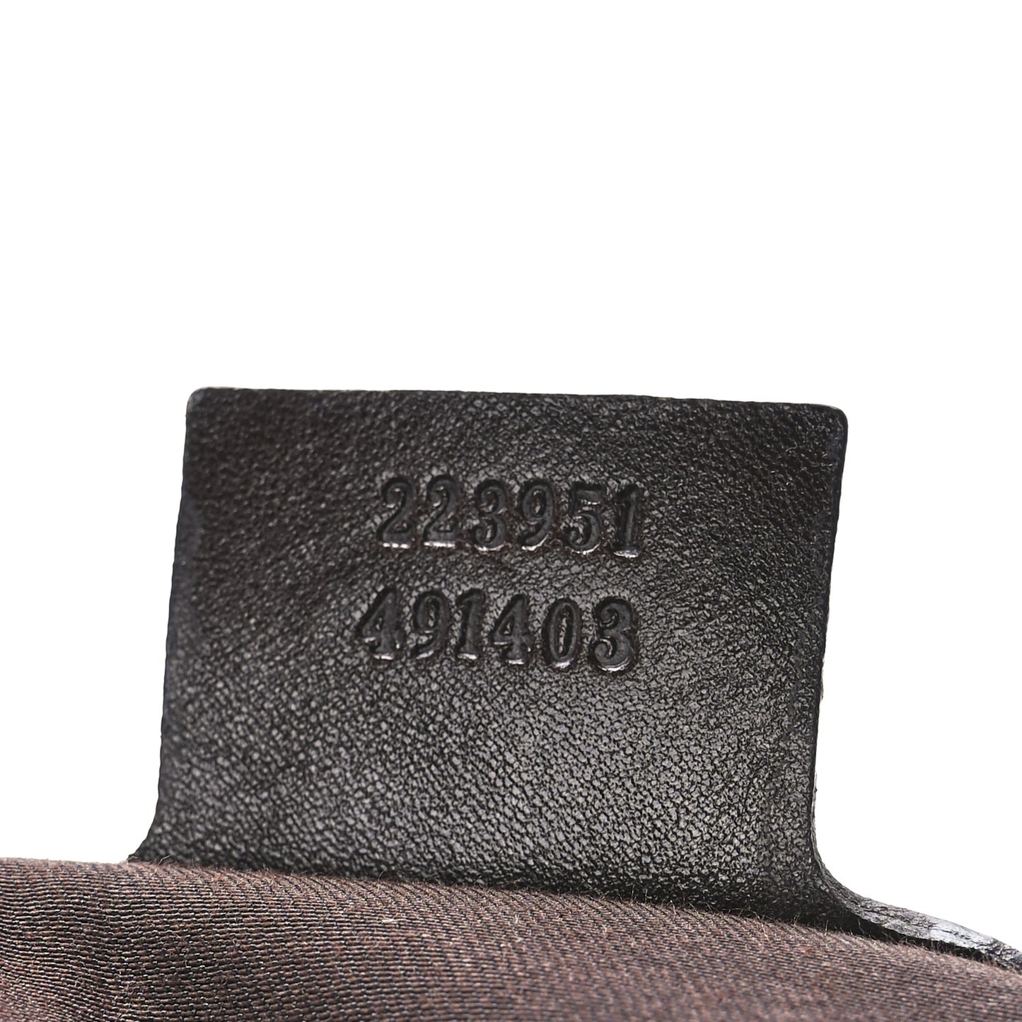 Monogram Medium Interlocking Icon Shoulder Bag Dark Brown