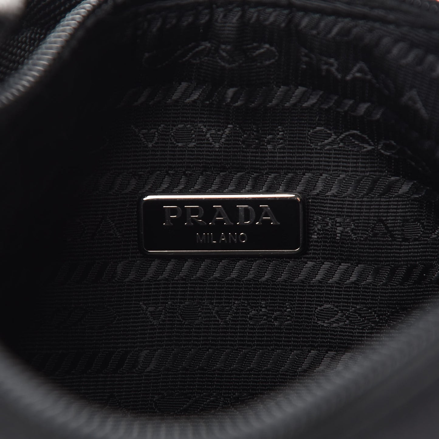 Tessuto Nylon Mini Re-Edition 2000 Bag Black