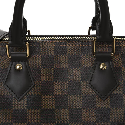 Louis Vuitton Damier Ebene Speedy Bandouliere 25 7 of 9