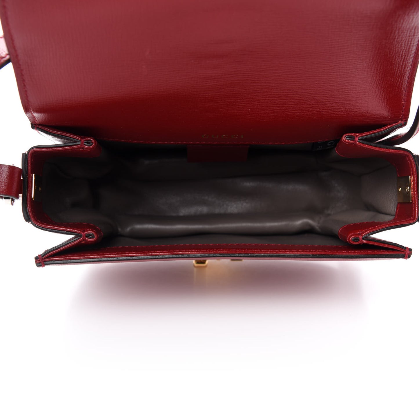 Azalea Calfskin Mini Sylvie 1969 Flap Messenger Bag New Cherry Red