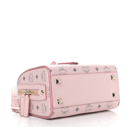 MCM Visetos Essential Boston Powder Pink 3 of 4