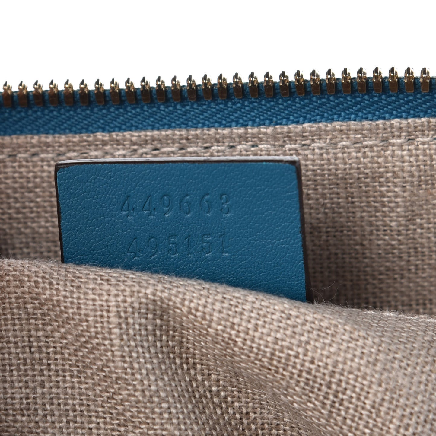 Microguccissima Medium Dome Bag Deep Cobalt