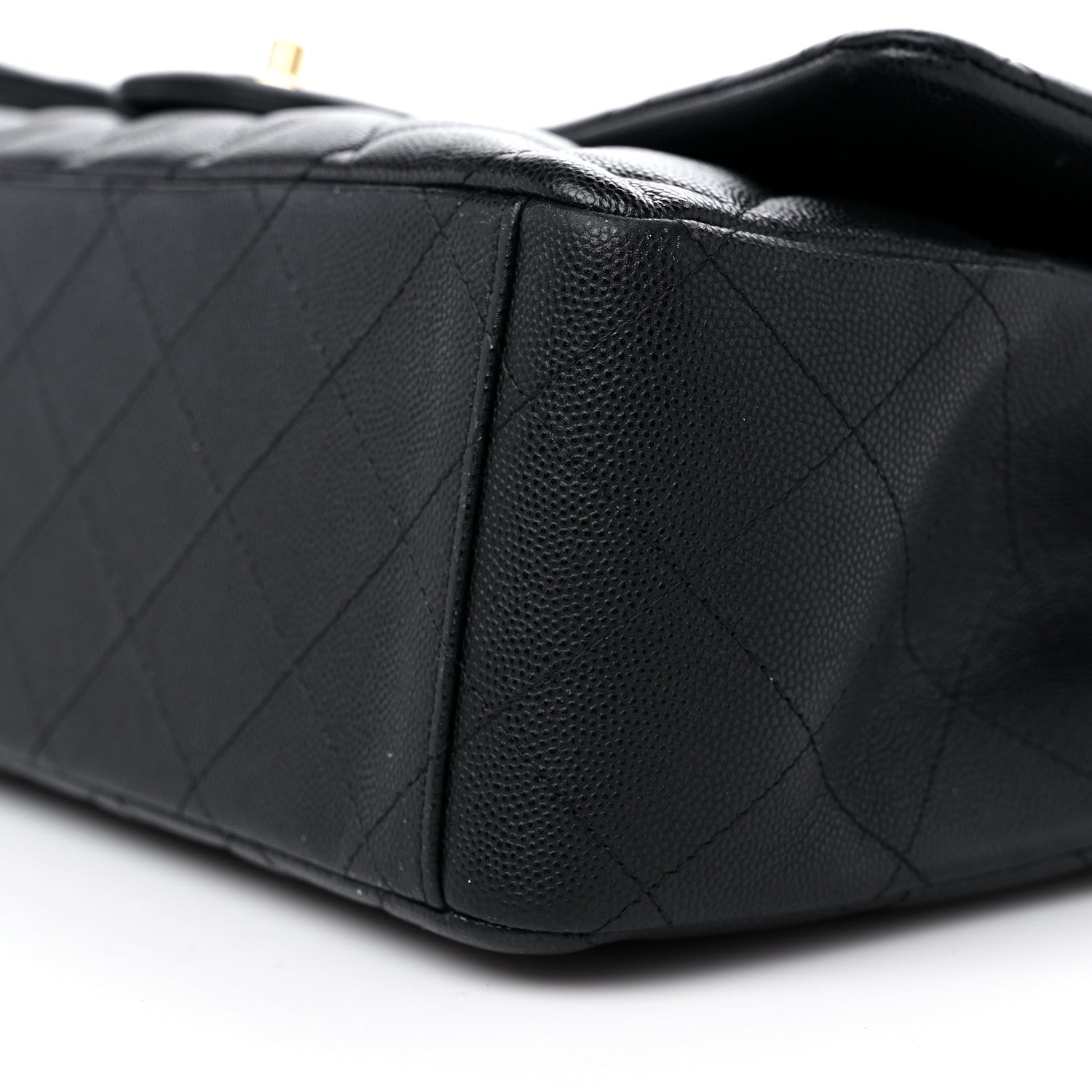 Chanel Caviar Quilted Maxi Double Flap Black 9 of 13