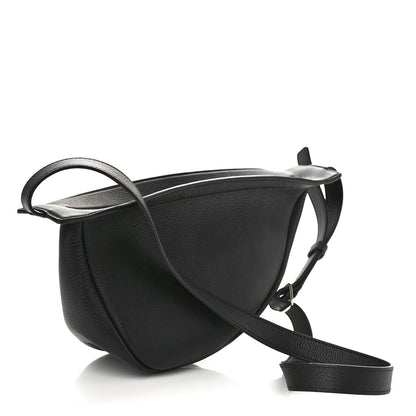 The Row Grained Calfskin Small Slouchy Banana Bag Black 2 of 7