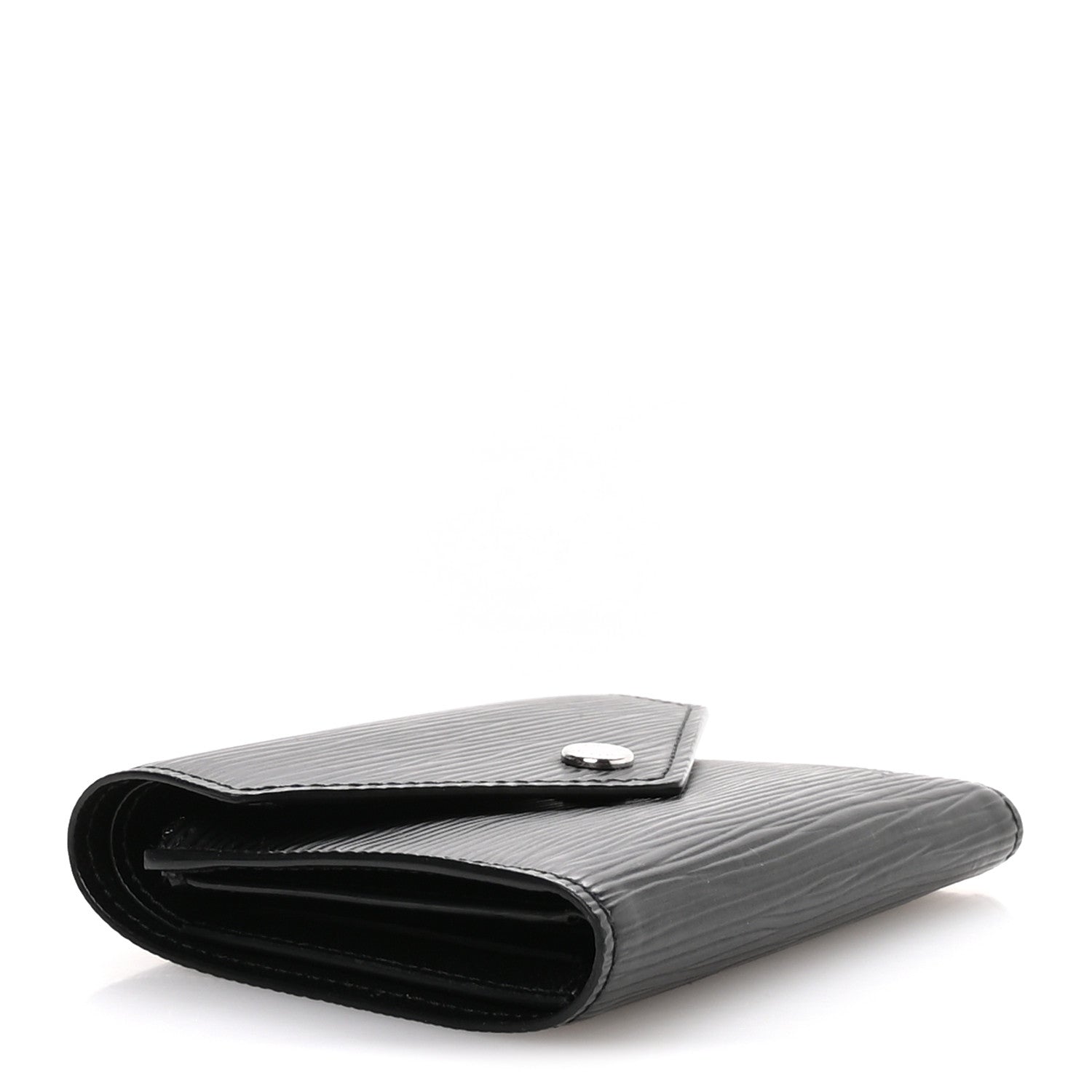 Louis Vuitton Epi Victorine Wallet Black 4 of 7