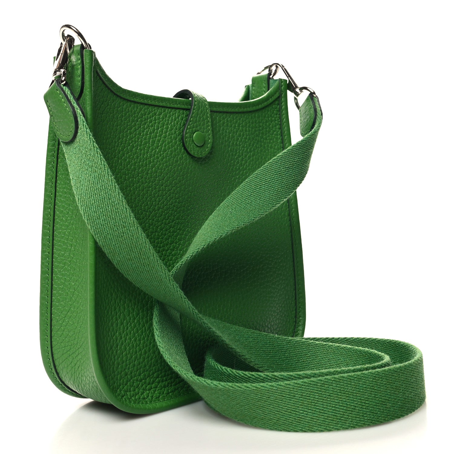 Hermes Taurillon Maurice Evelyne TPM Vert Yucca 3 of 11