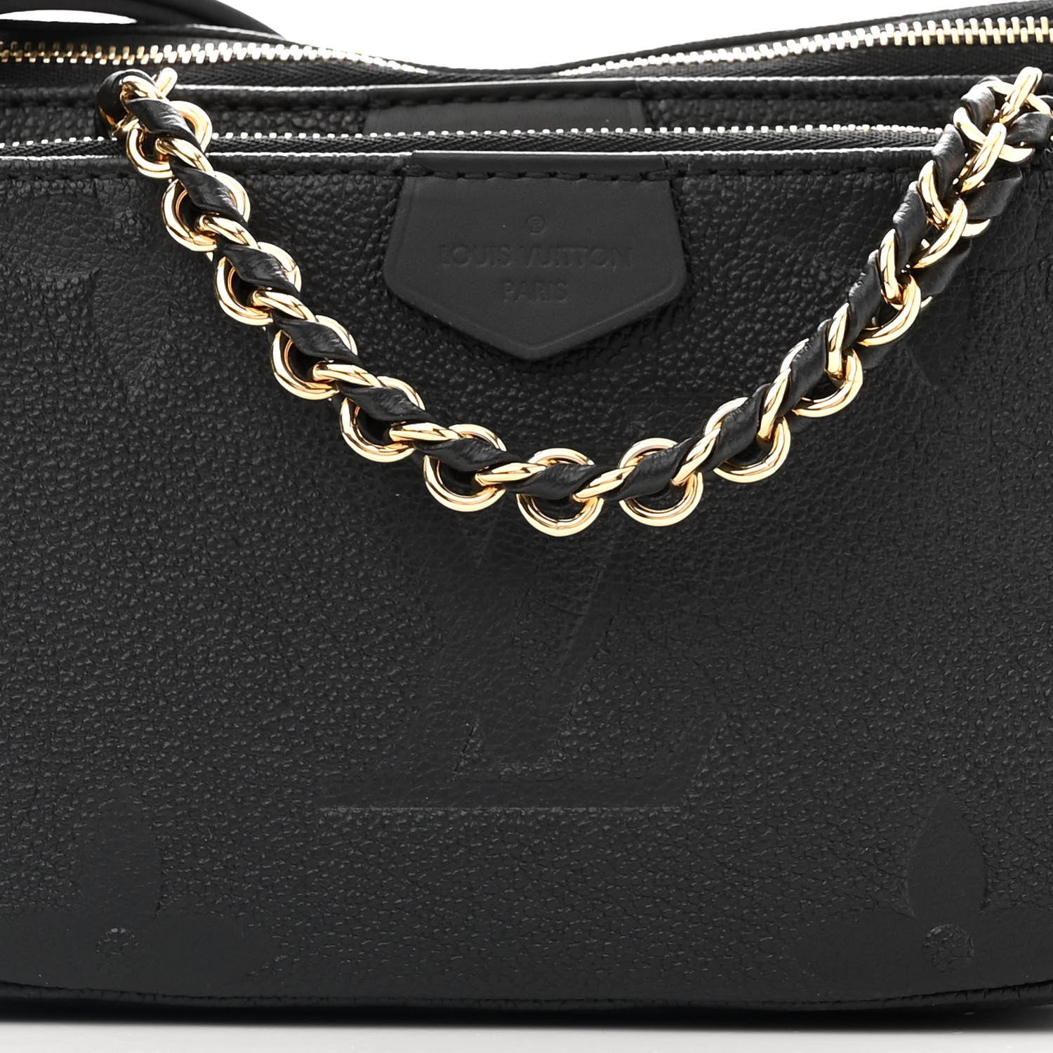 Louis Vuitton Empreinte Monogram Giant Multi Pochette Accessories Black 8 of 11