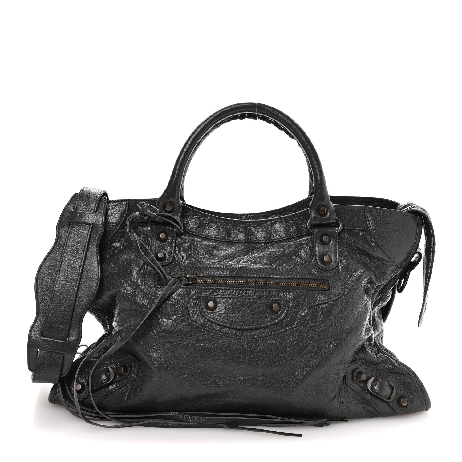 Balenciaga Agneau Classic Hardware City Gris Fossile 1 of 12