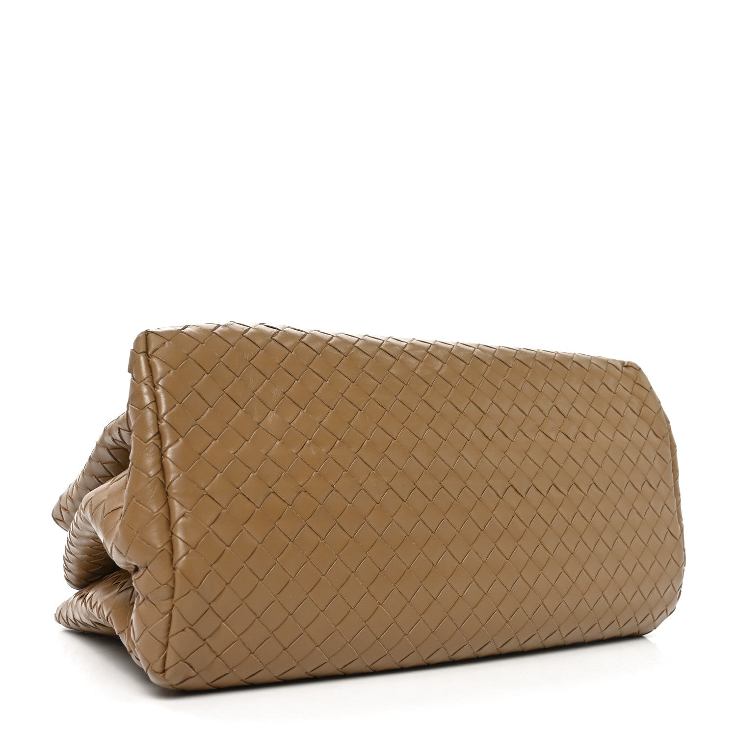 Bottega Veneta Nappa Intrecciato Small Roma Tote New Cigar 4 of 12