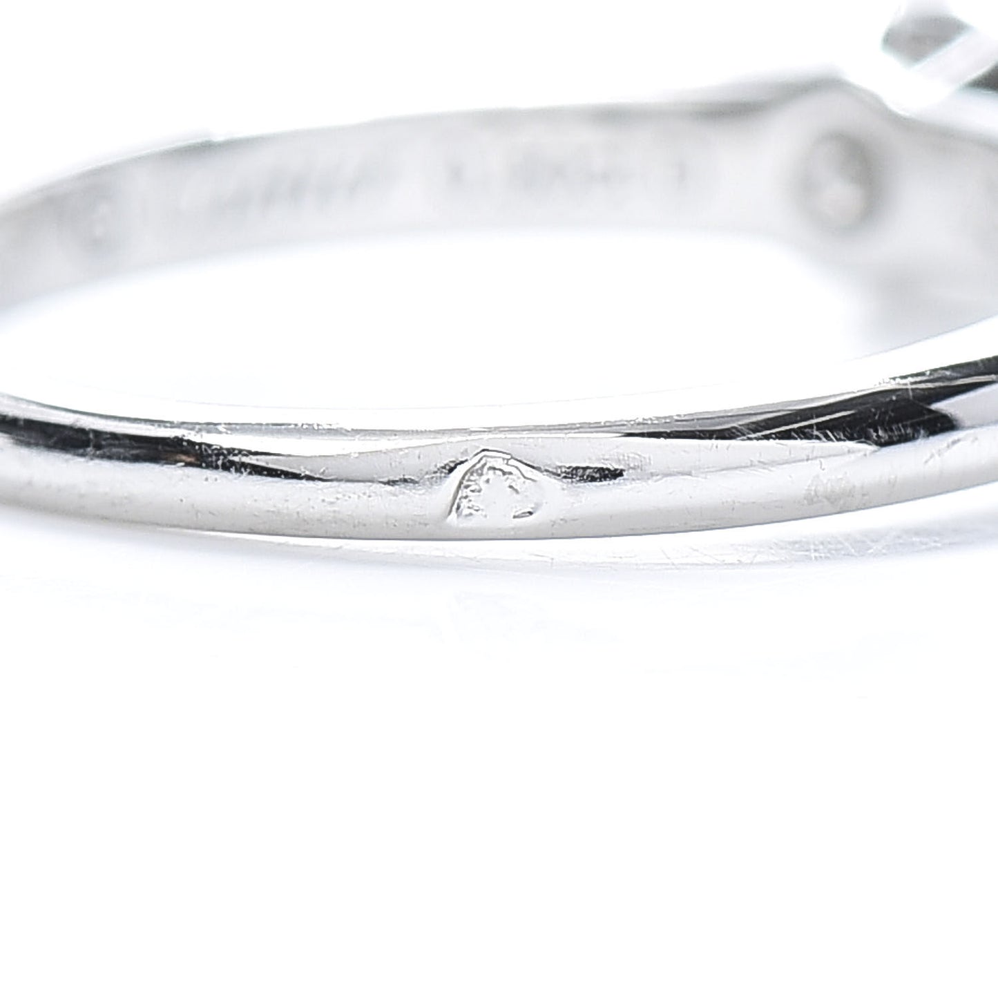Platinum Diamond .30ct 1895 Solitaire Engagement Ring 48 4.5