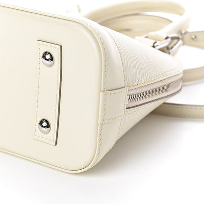 Louis Vuitton Epi Alma BB Ivory 8 of 9
