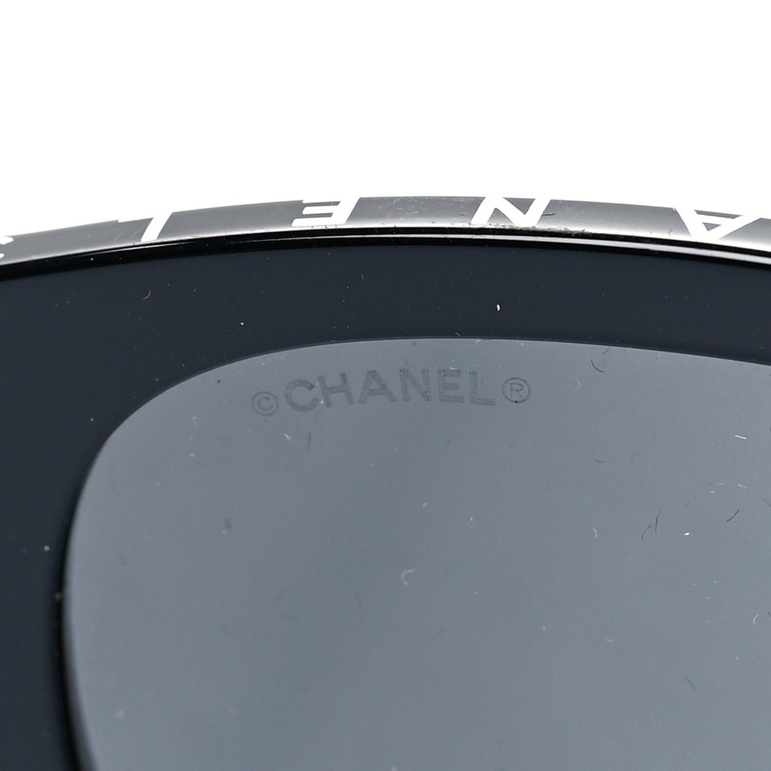 Chanel Acetate CC Butterfly Sunglasses 5414-A Black 8 of 9