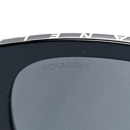 Chanel Acetate CC Butterfly Sunglasses 5414-A Black 8 of 9