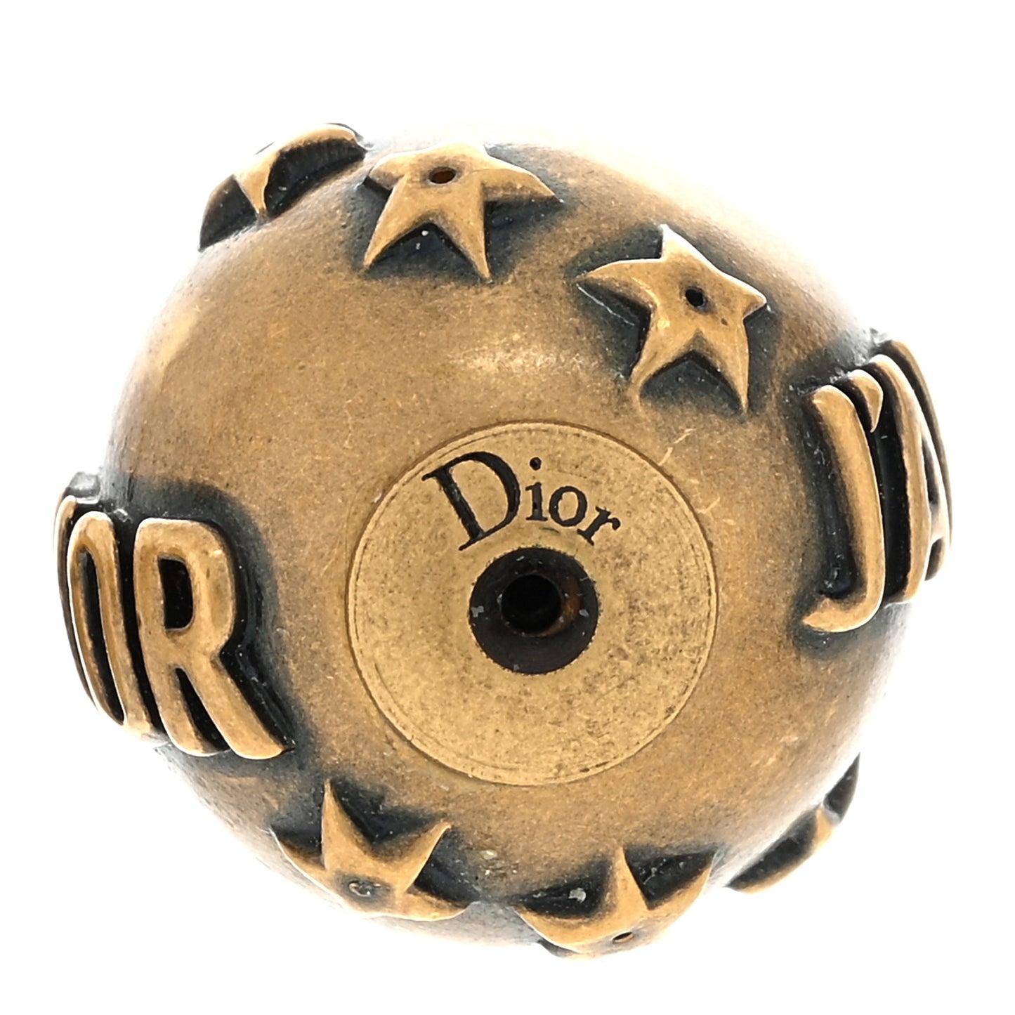 Metal J'Adior Mise En Dior Tribal Earrings Gold
