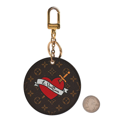 Louis Vuitton Monogram Stories Bag Charm Key Holder 2 of 5