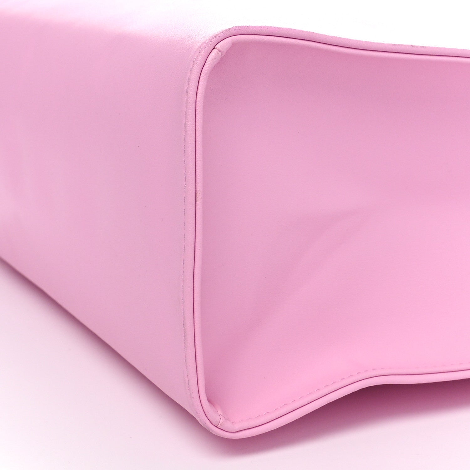 Telfar Vegan Leather Medium Shopping Bag Bubblegum 9 of 9