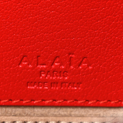 Alaia Goatskin Small Le Teckel Bag Rouge 9 of 15