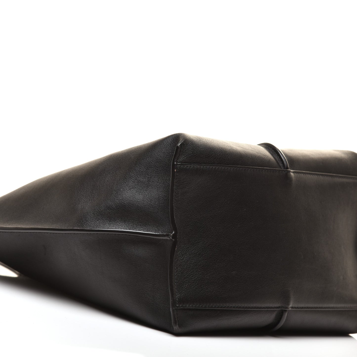 Smooth Calfskin Medium Vick Tote Black