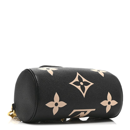 Louis Vuitton Empreinte Monogram Giant Papillon BB Black Beige 6 of 18