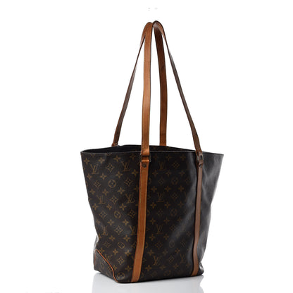 Louis Vuitton Monogram Sac Shopping Tote 3 of 27