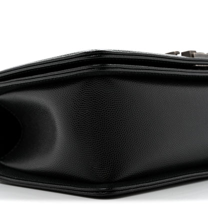 Chanel Caviar Quilted Medium Boy Flap Black 9 of 11