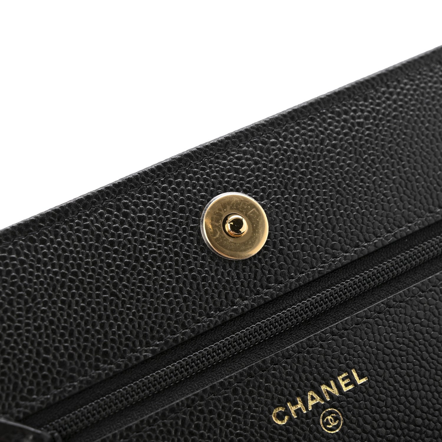 Chanel Caviar Quilted Miss Coco Wallet On Chain WOC Black 13 of 14