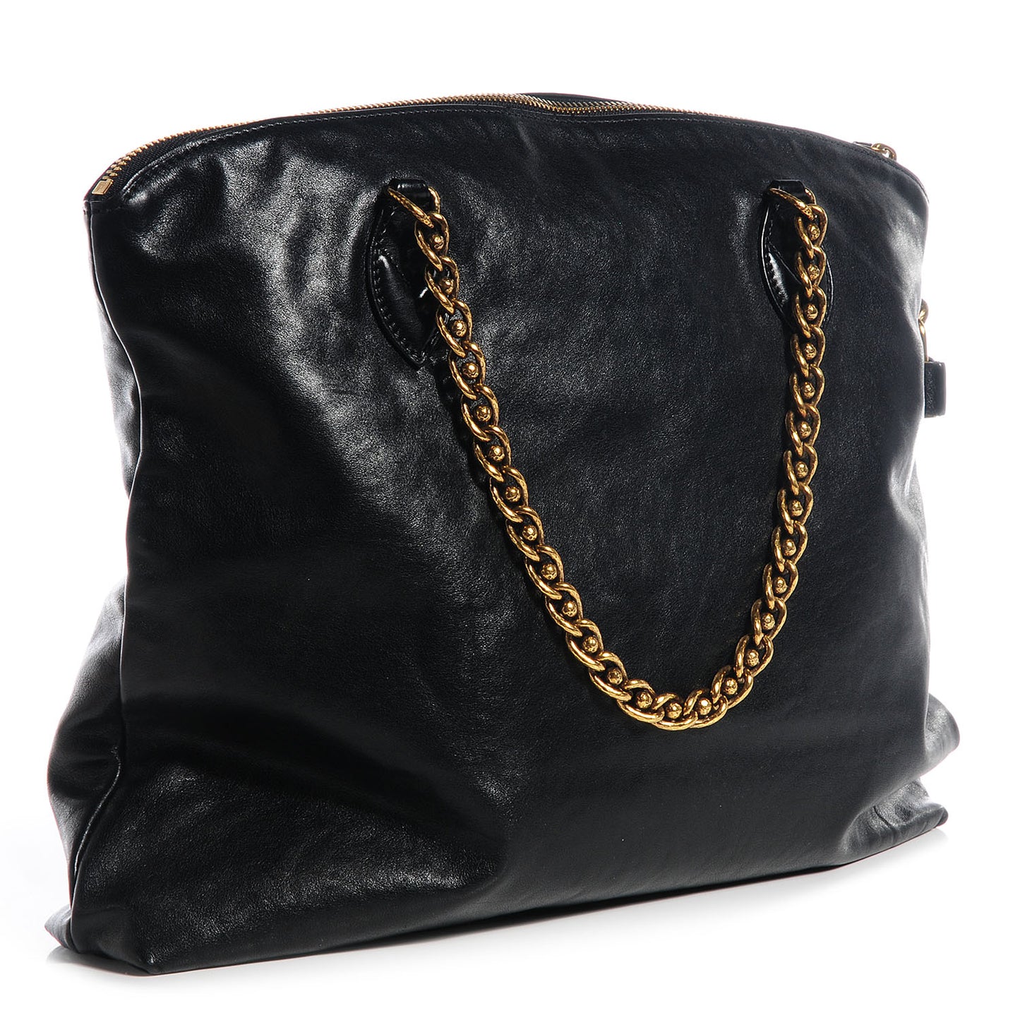 Cuir Boudoir Lockit Chain Black