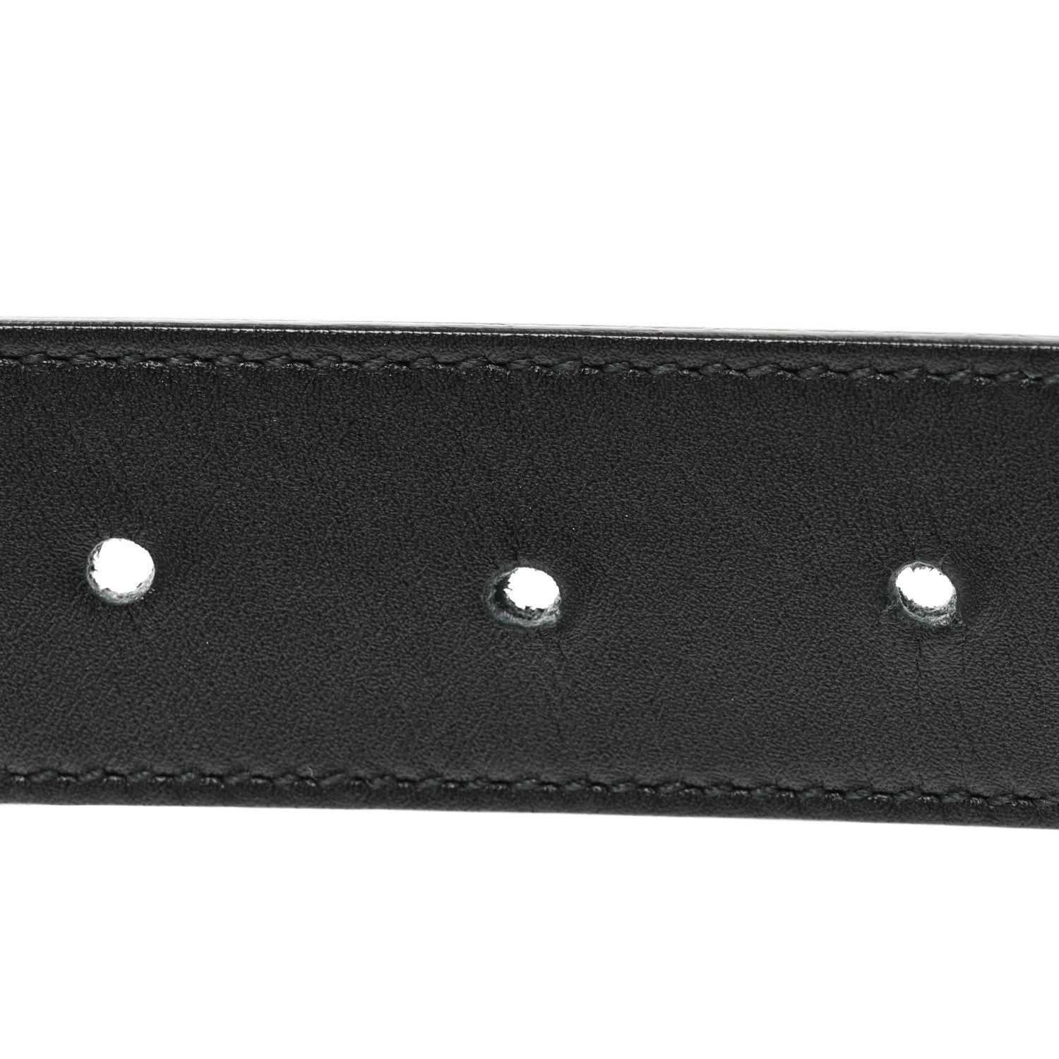 Gucci Calfskin Double G 30mm Belt 85 34 Black 4 of 5