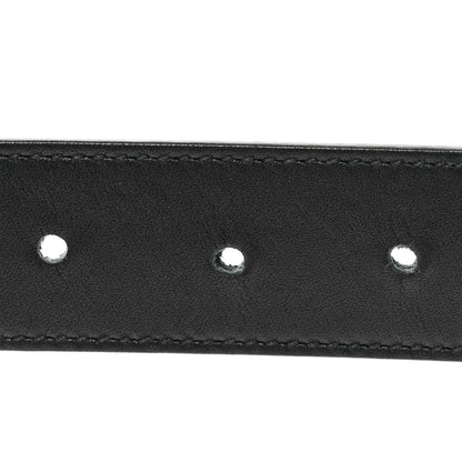 Gucci Calfskin Double G 30mm Belt 85 34 Black 4 of 5
