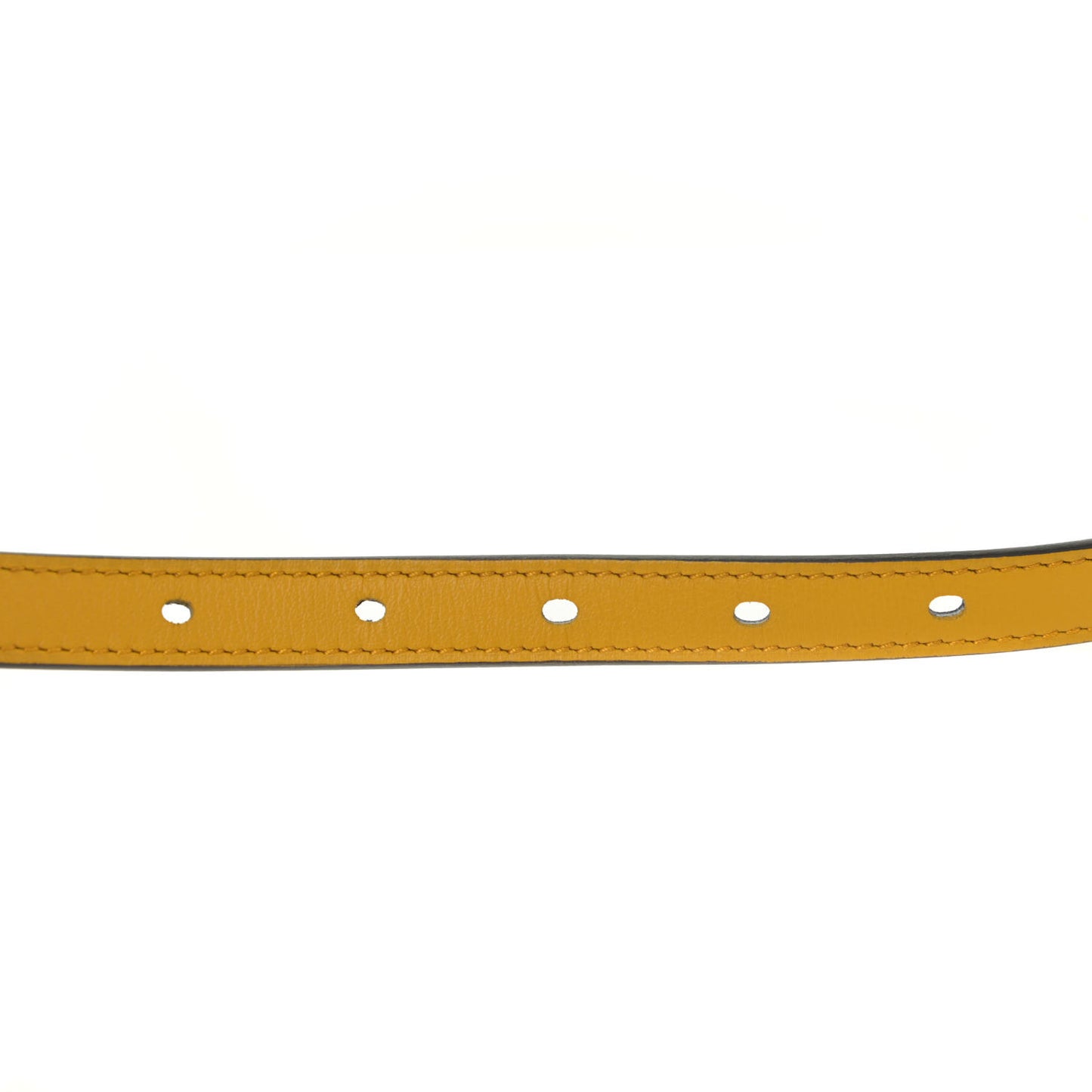 Epsom Swift 13mm Lucky 15 Belt 80 Jaune Ambre Bleu Saphir