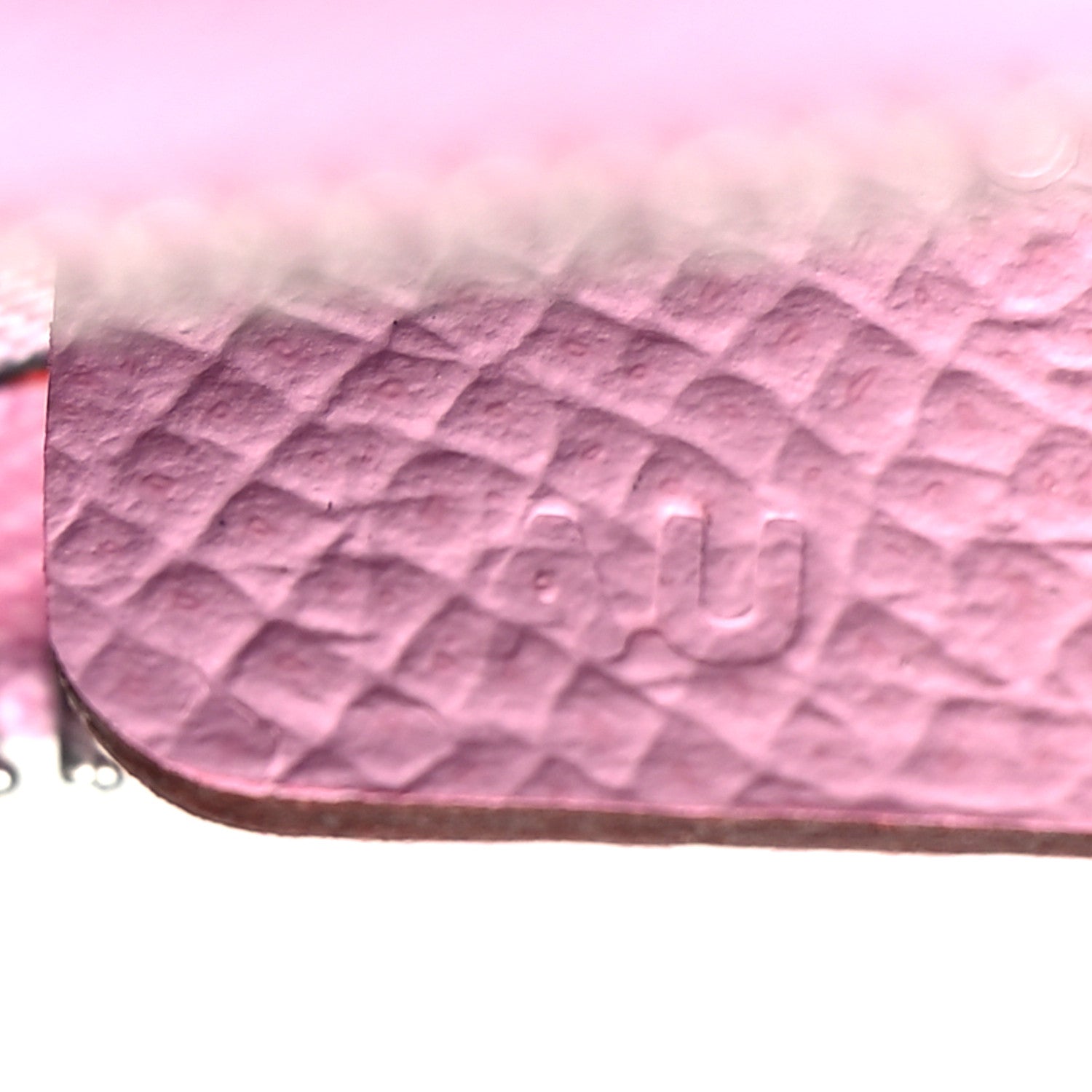 Hermes Epsom Silk'In Coin Purse Mauve Sylvestre 7 of 8
