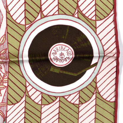 Hermes Silk La Danse Des Amazones Scarf 90 Vieux Rose Vert 5 of 6