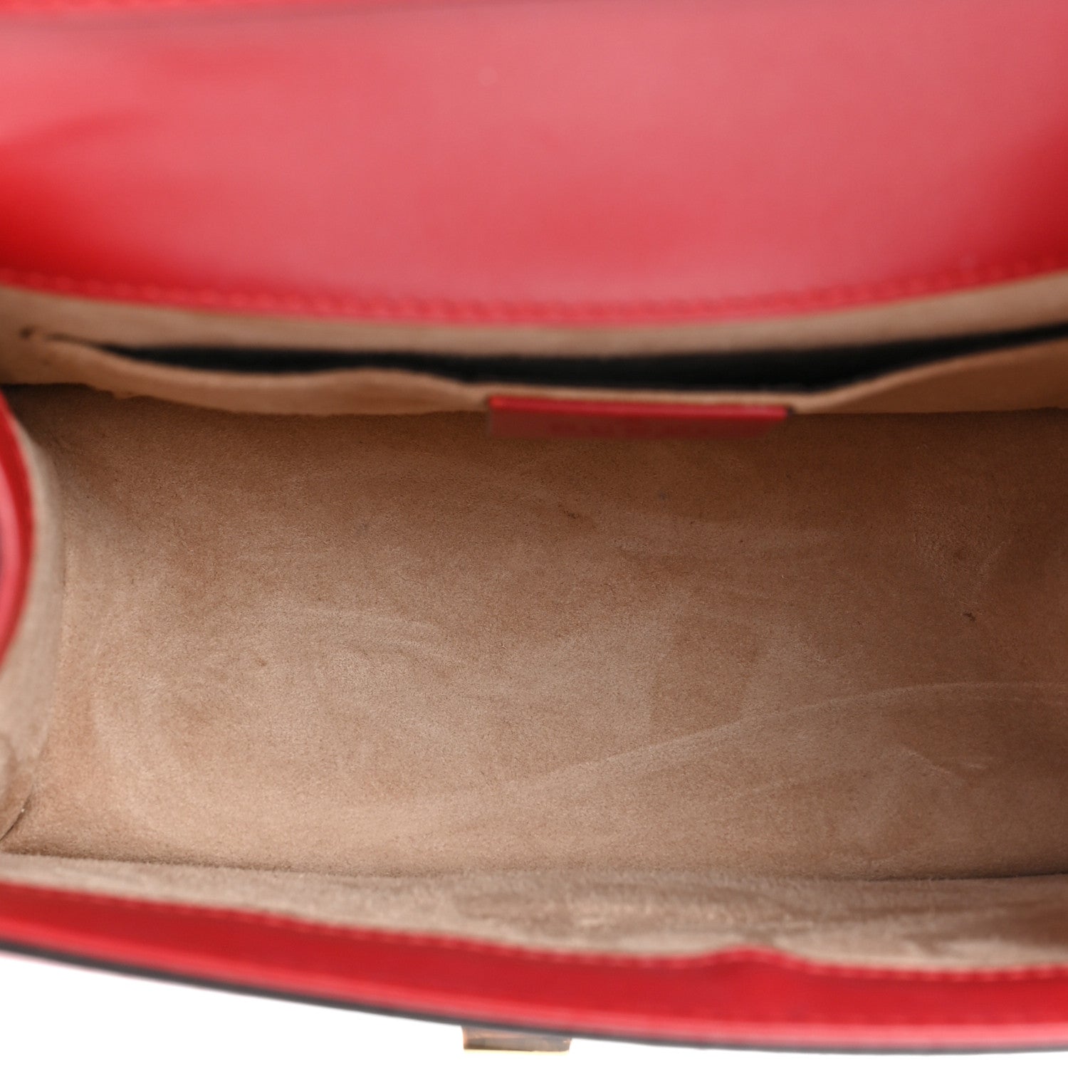 Gucci Calfskin Mini Sylvie Top Handle Bag Hibiscus Red 5 of 18
