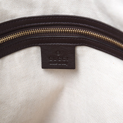 Gucci Guccissima Medium Bree Shoulder Bag Chocolate 6 of 12