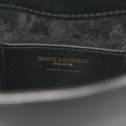 Saint Laurent Smooth Calfskin Mini Le 5 A 7 Vertical Hobo Black 6 of 10