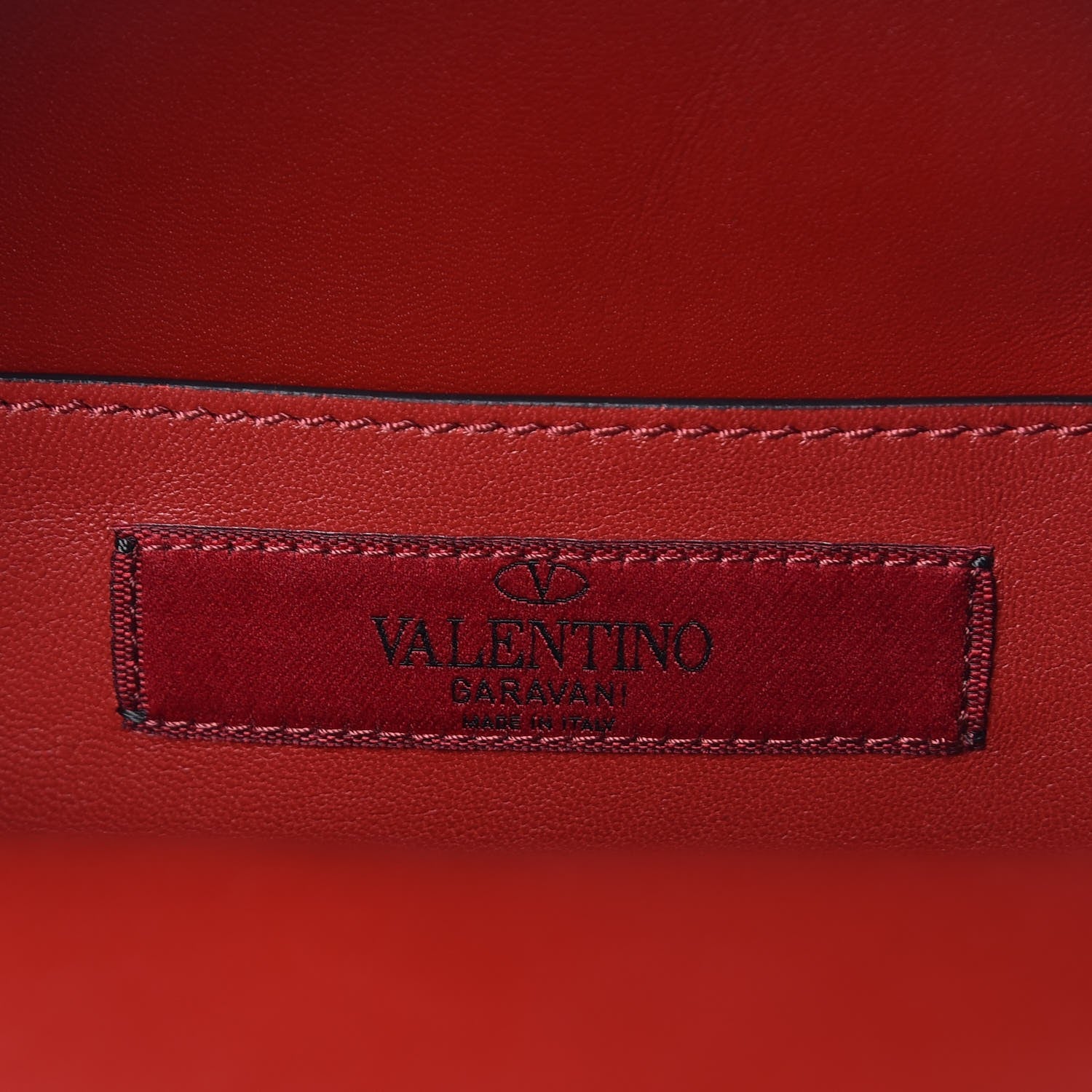 Valentino Garavani Nappa Quilted Mini Rockstud Spike Backpack Rosso Valentino 6 of 6