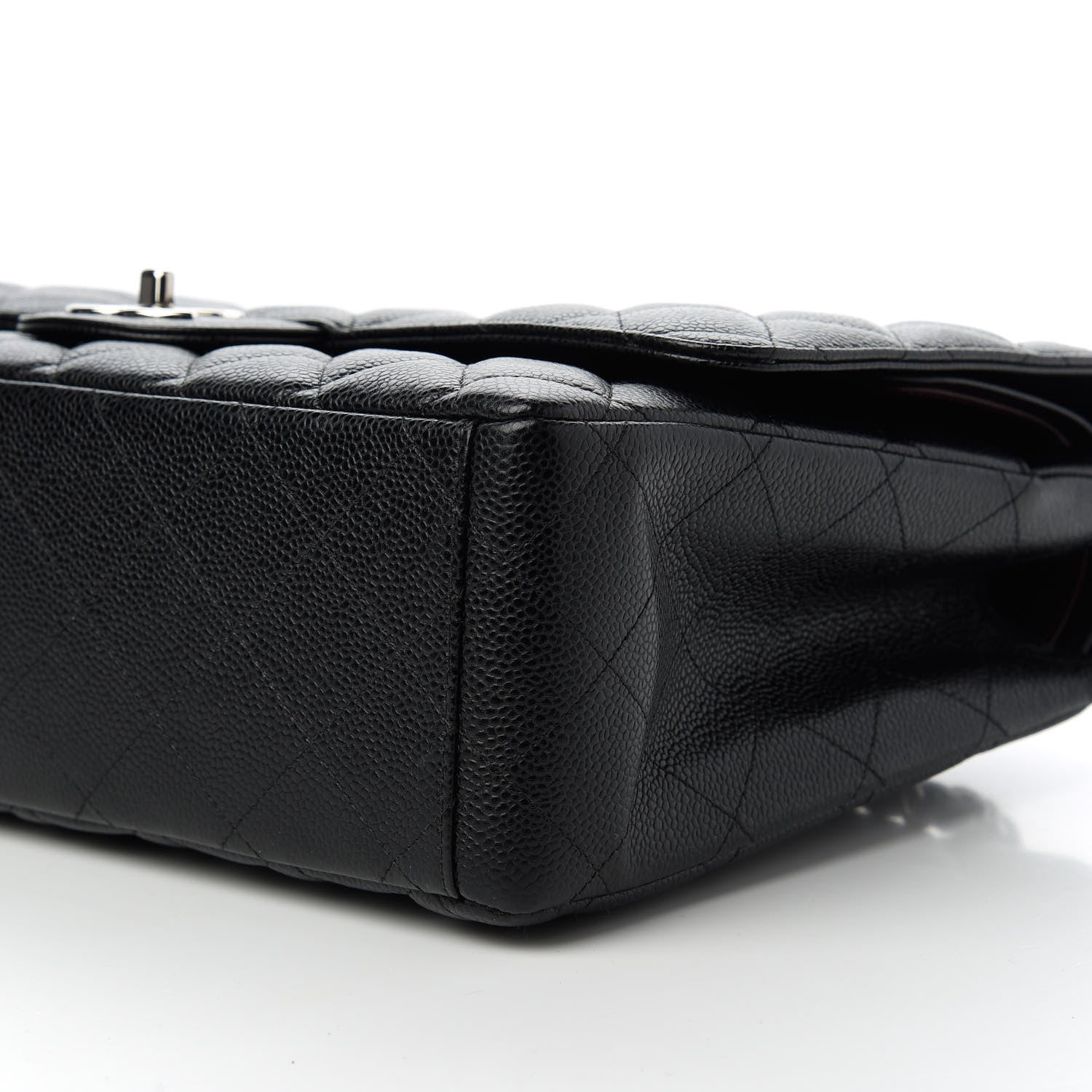 Chanel Caviar Quilted Maxi Double Flap Black 7 of 10