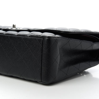 Chanel Caviar Quilted Maxi Double Flap Black 7 of 10
