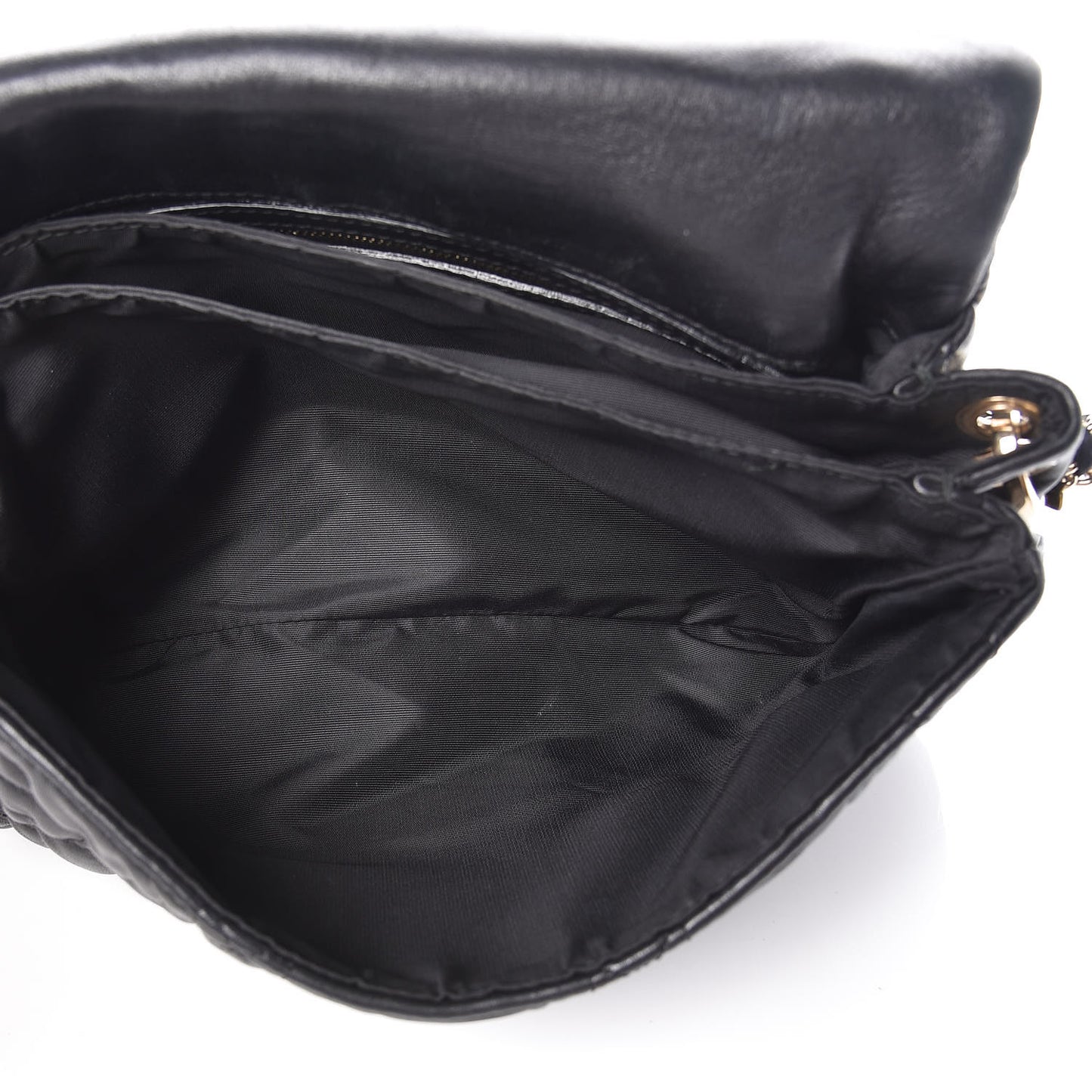 Lambskin Cannage Medium Delidior Flap Bag Black