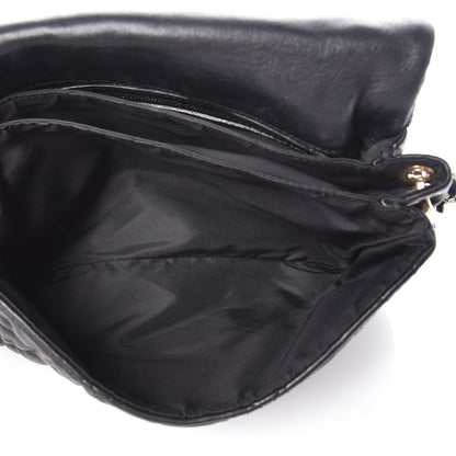 Christian Dior Lambskin Cannage Medium Delidior Flap Bag Black 7 of 12