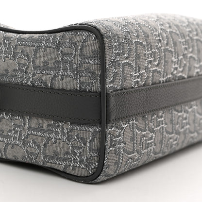 Christian Dior Oblique Jacquard Lingot 22 Bag Silver 10 of 11