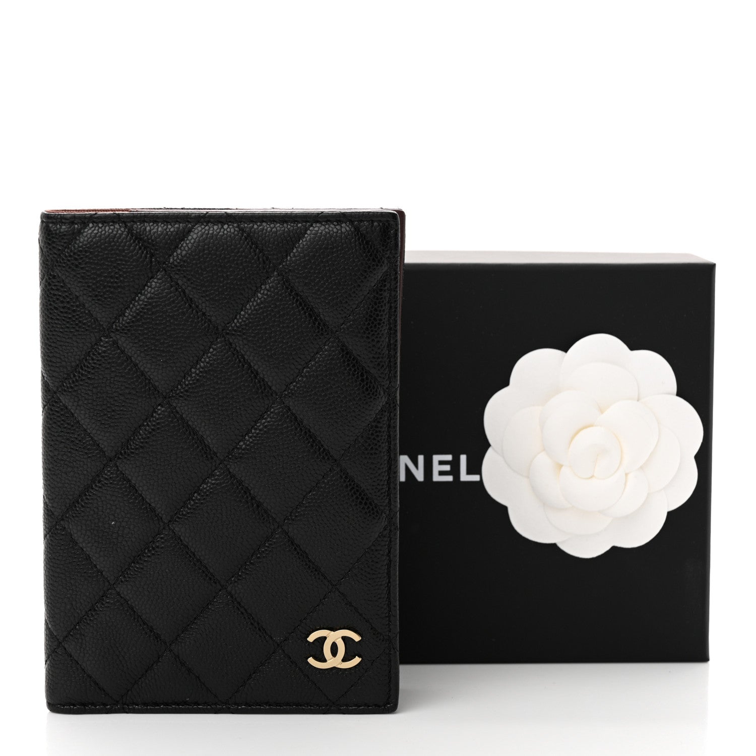 Chanel Caviar Quilted Passport Holder Black 8 of 8