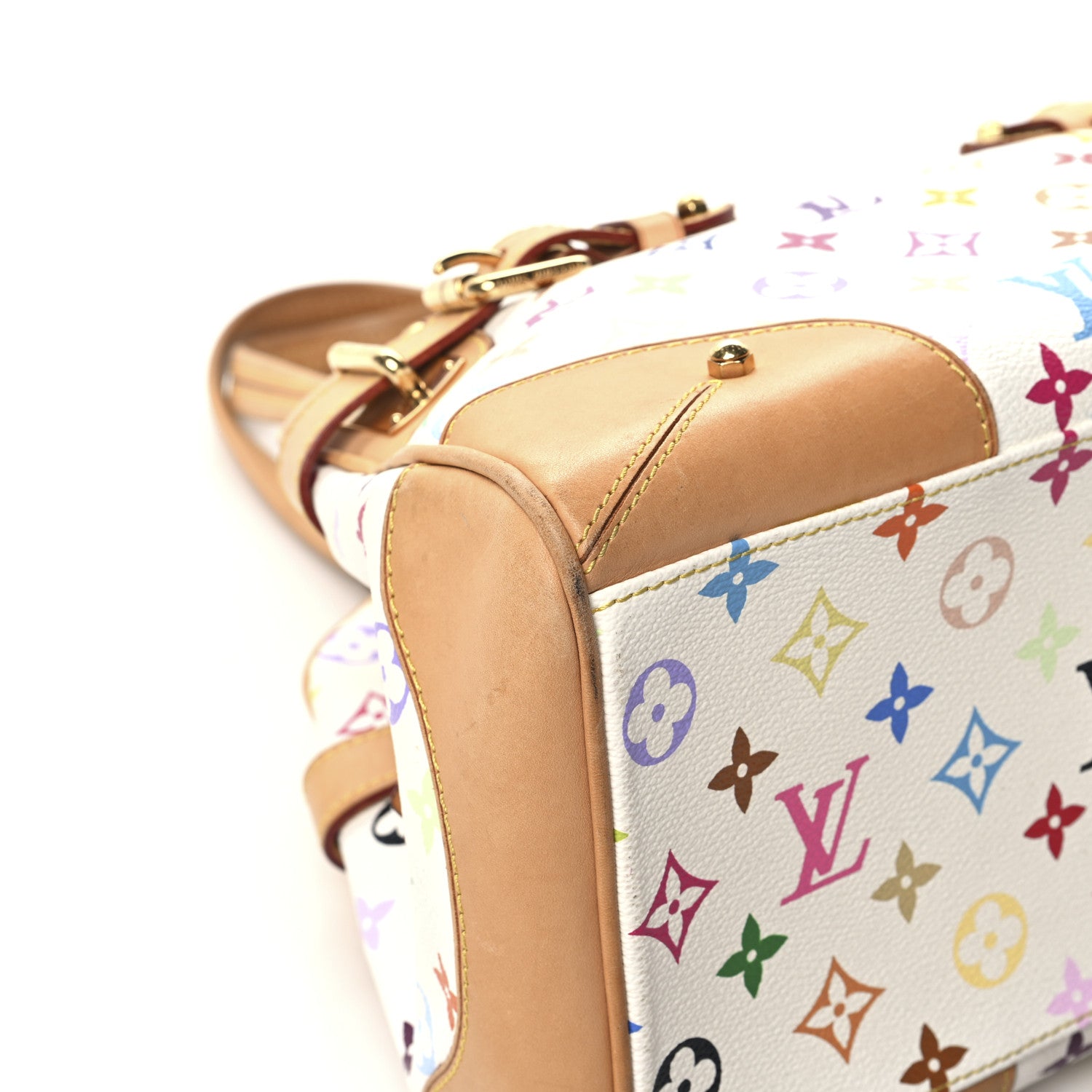 Louis Vuitton Monogram Multicolor Claudia White 8 of 11
