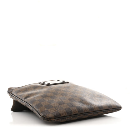 Louis Vuitton Damier Ebene Brooklyn Flat Pochette 4 of 11