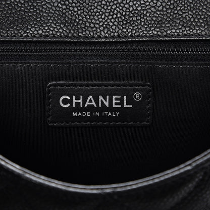 Chanel Caviar Quilted Casual Pocket Messenger Flap Black 7 of 11