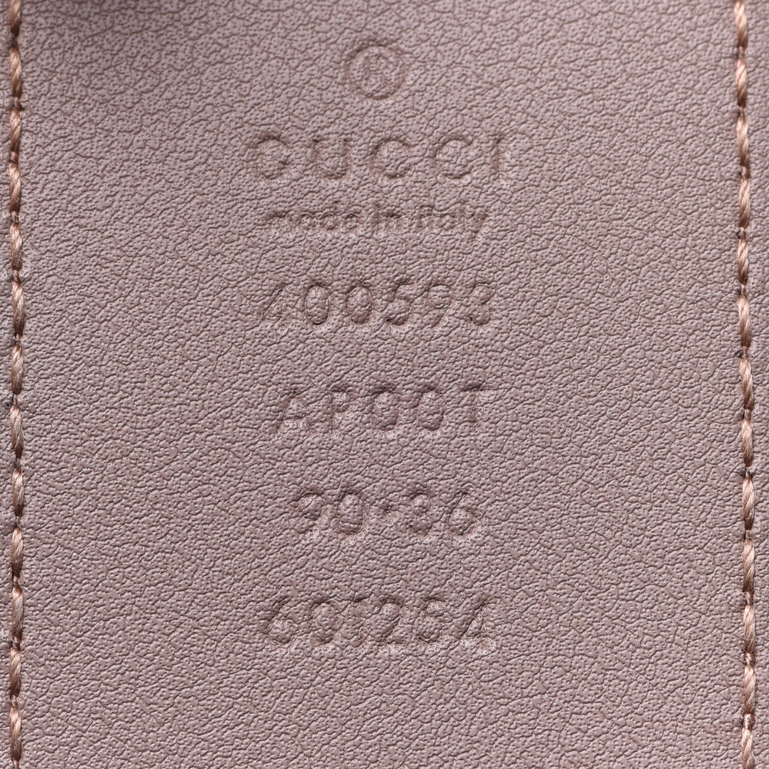 Gucci Calfskin Double G 40mm Belt 90 36 Porcelain Rose 4 of 4