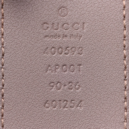 Gucci Calfskin Double G 40mm Belt 90 36 Porcelain Rose 4 of 4